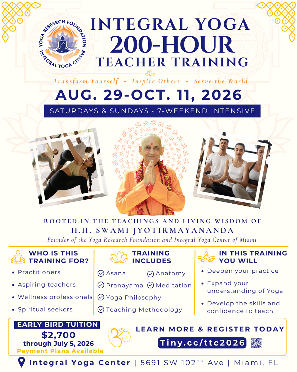 Yoga Teachers Training 2026